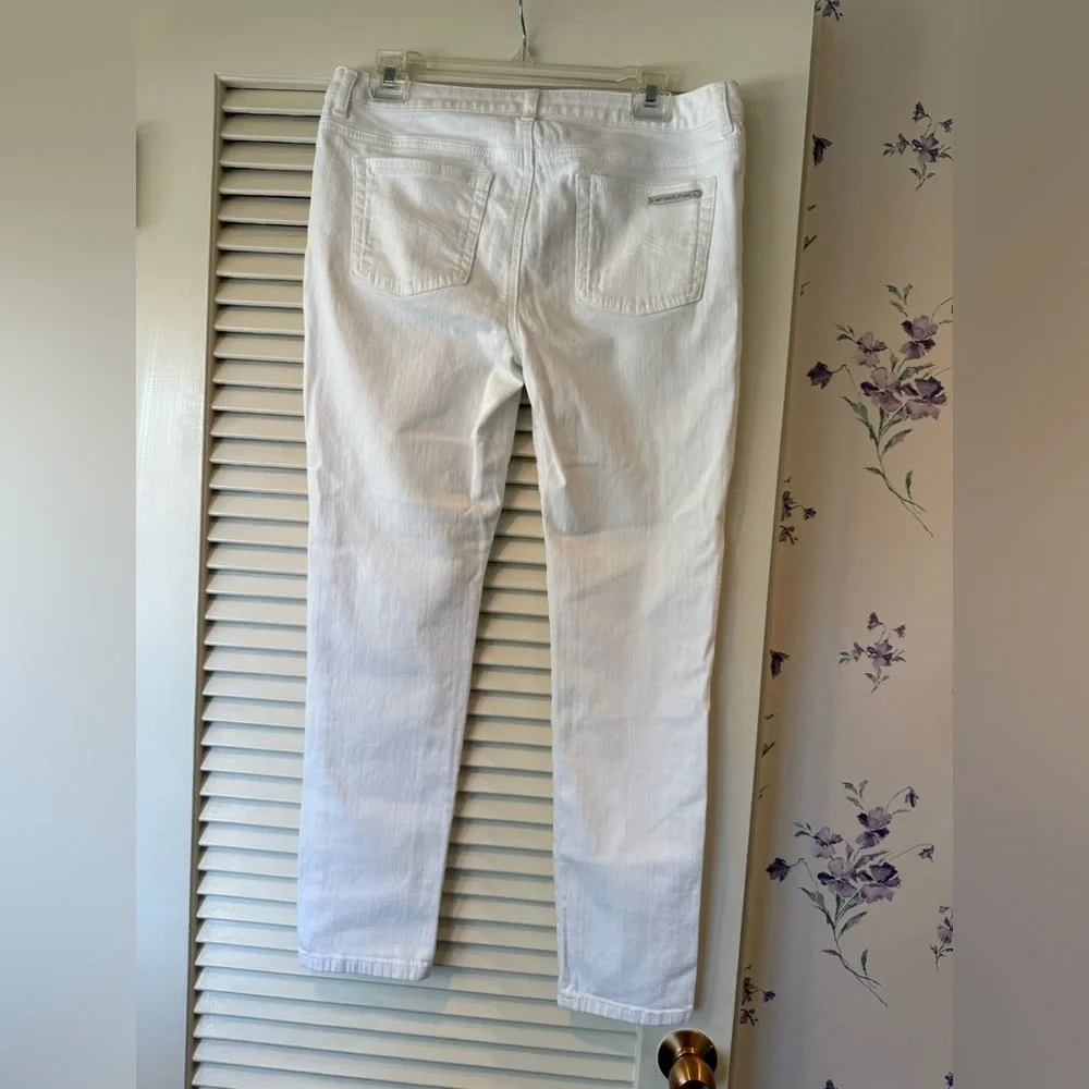 Michael Kors White Jeans in Size 10